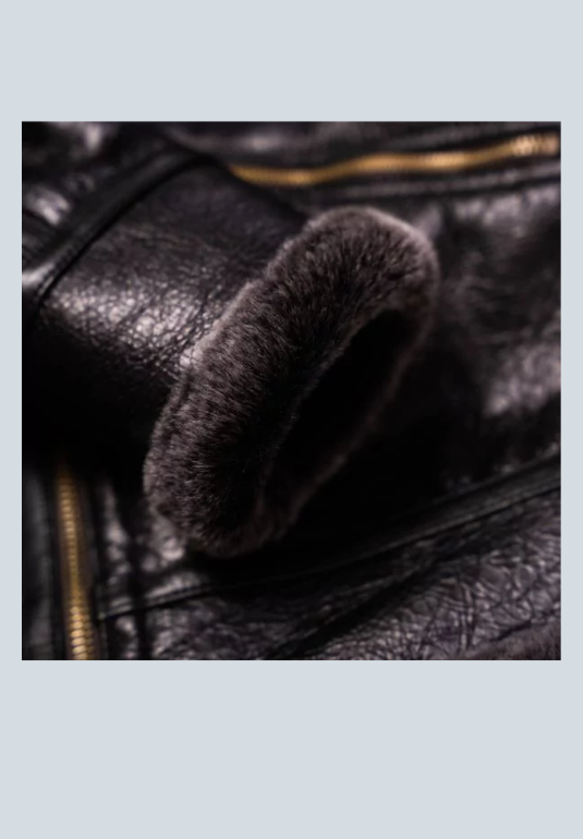 Bogart B3 Aviator Leather Bomber Jacket